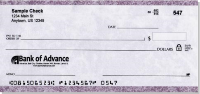 Plumb marble personal check